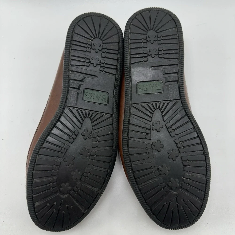 Bass Men's Flint Tassel Loafers Leather Shoes 1389 Size‎ 9 M